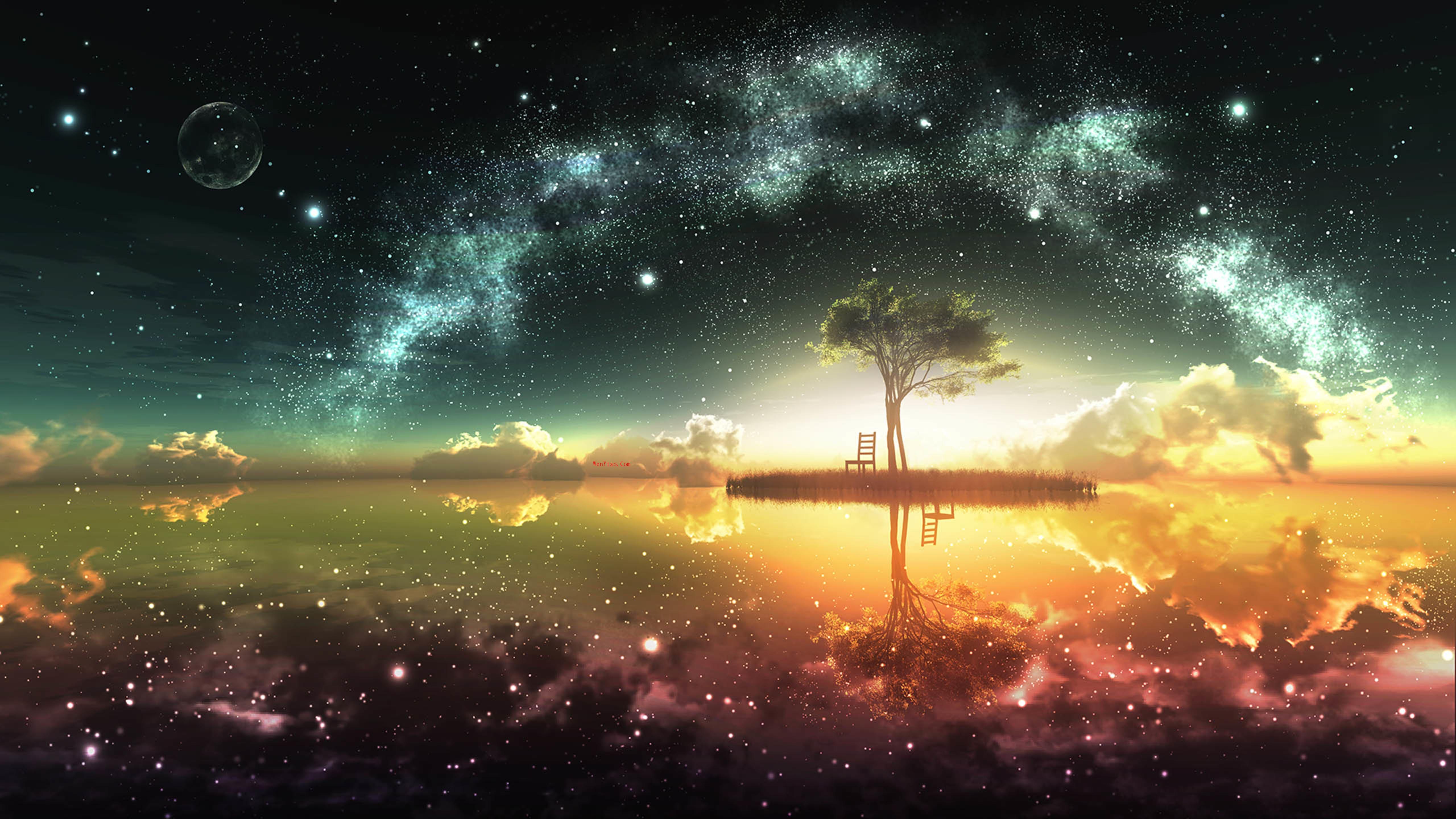 风景奇幻梦境山峰星空繁星云雾夜晚星空星球梦幻5k壁纸,风景奇幻梦境山峰星空繁星云雾夜晚星空星球梦幻5k壁纸 风景 第4张,风景,第4张