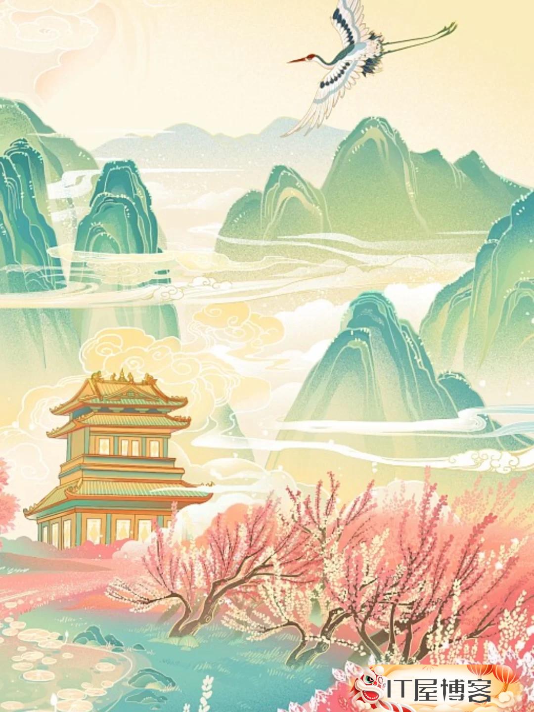 中国风插画国潮插画商业插画,中国风插画国潮插画商业插画  第2张,第2张